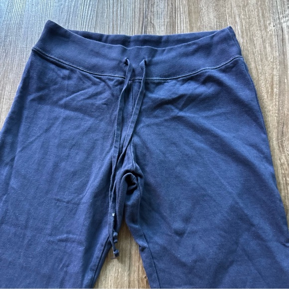 Brandy Melville Navy Blue Flared Pants size small - Picture 3 of 6